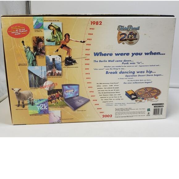 "Trivial Pursuit" 20th Anniversary Edition Trivia Game**100% COMPLETE** - Picture 7 of 9